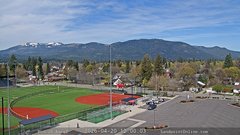 view from Sandpoint Online - Schweitzer Mountain on 2026-04-20