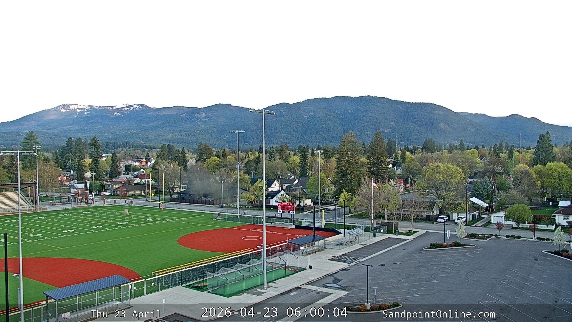 time-lapse frame, Sandpoint Online - Schweitzer Mountain webcam