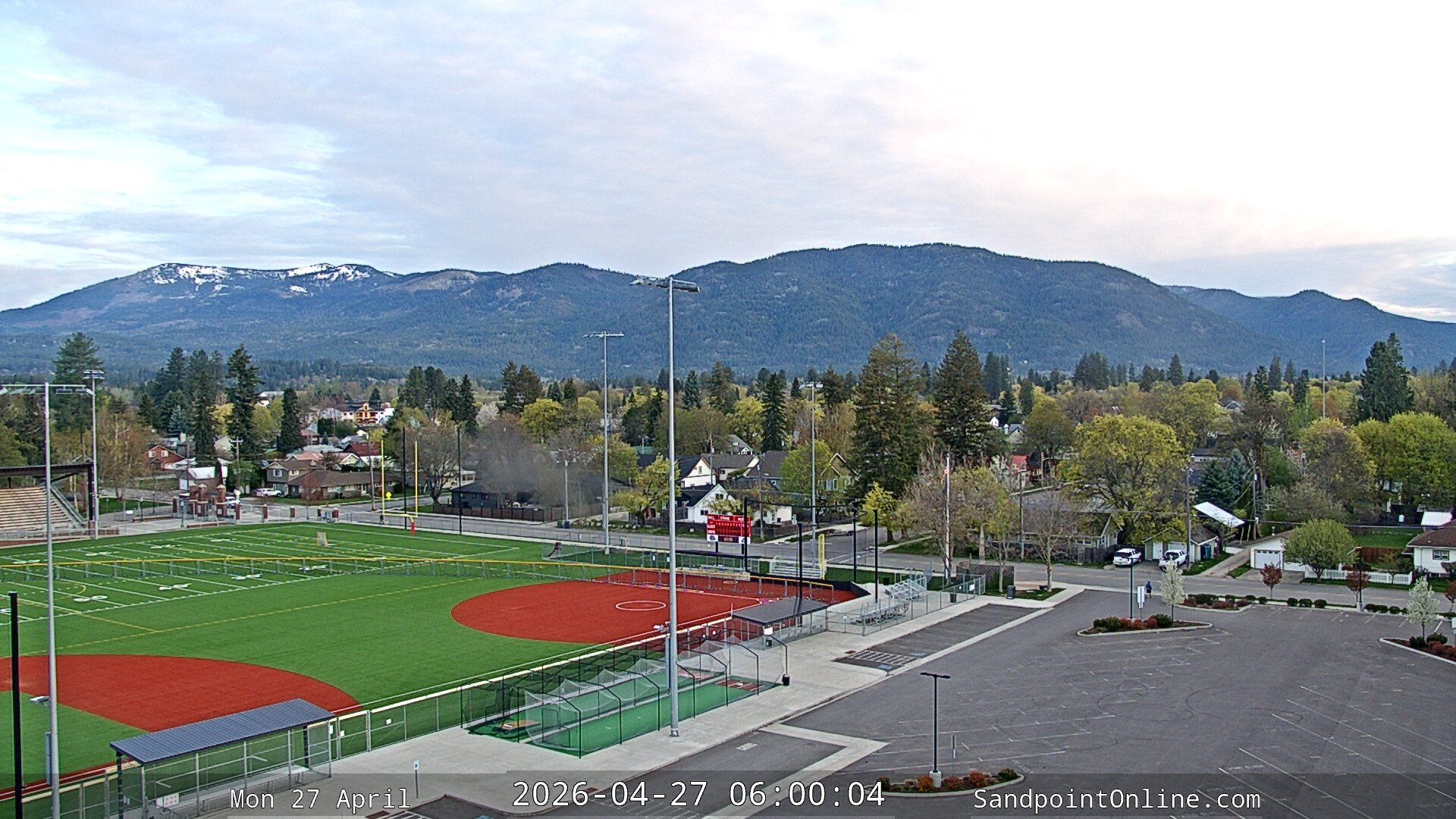 time-lapse frame, Sandpoint Online - Schweitzer Mountain webcam