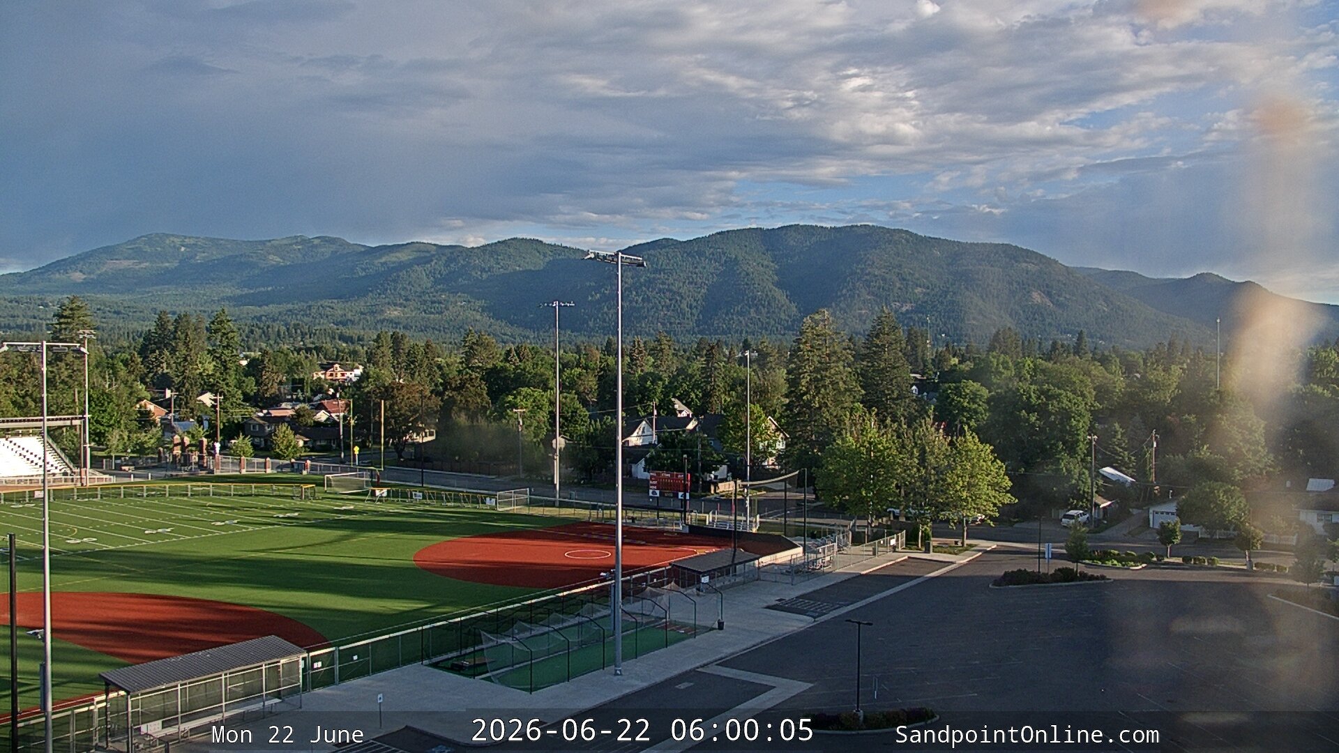 time-lapse frame, Sandpoint Online - Schweitzer Mountain webcam