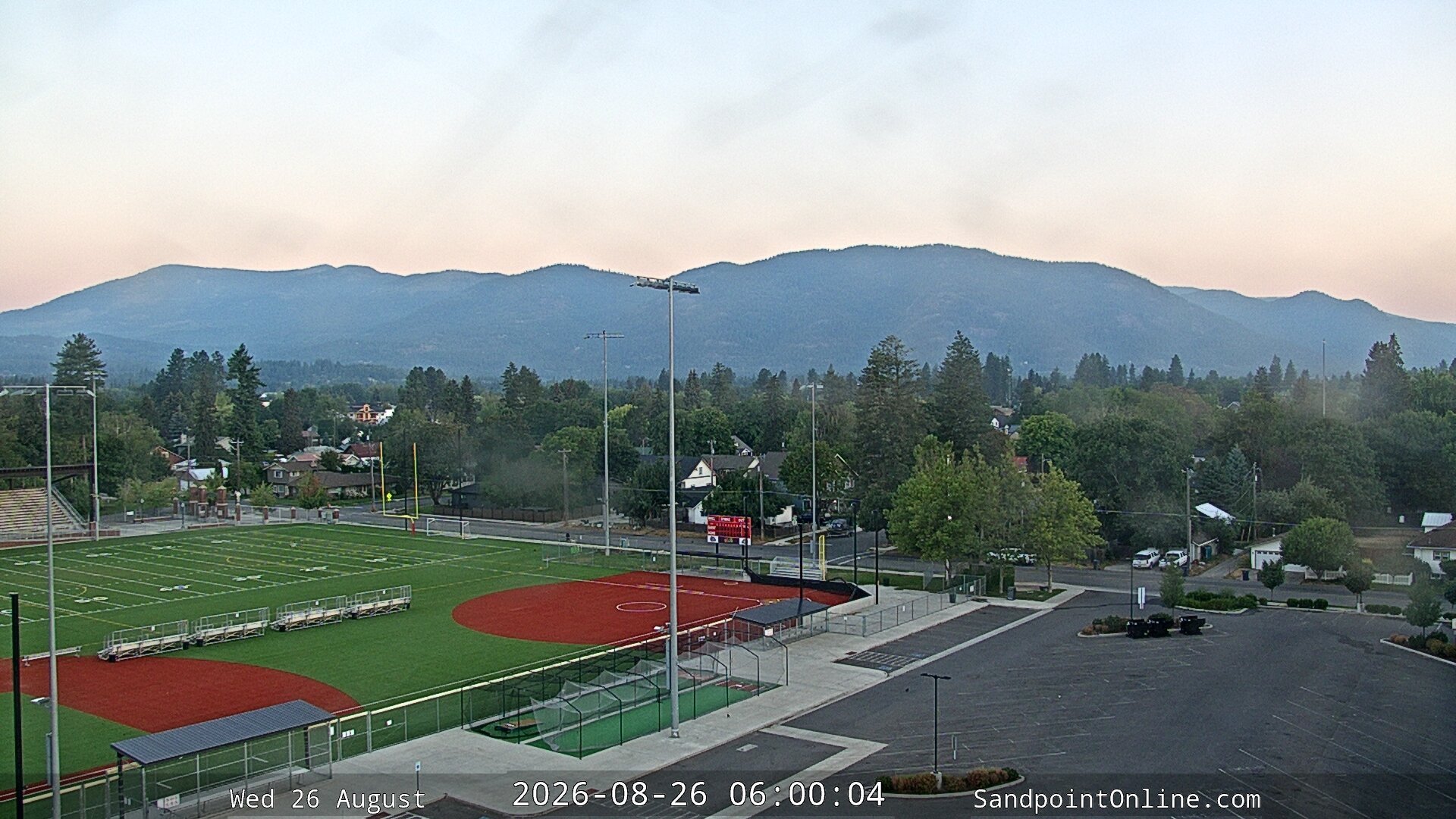 time-lapse frame, Sandpoint Online - Schweitzer Mountain webcam
