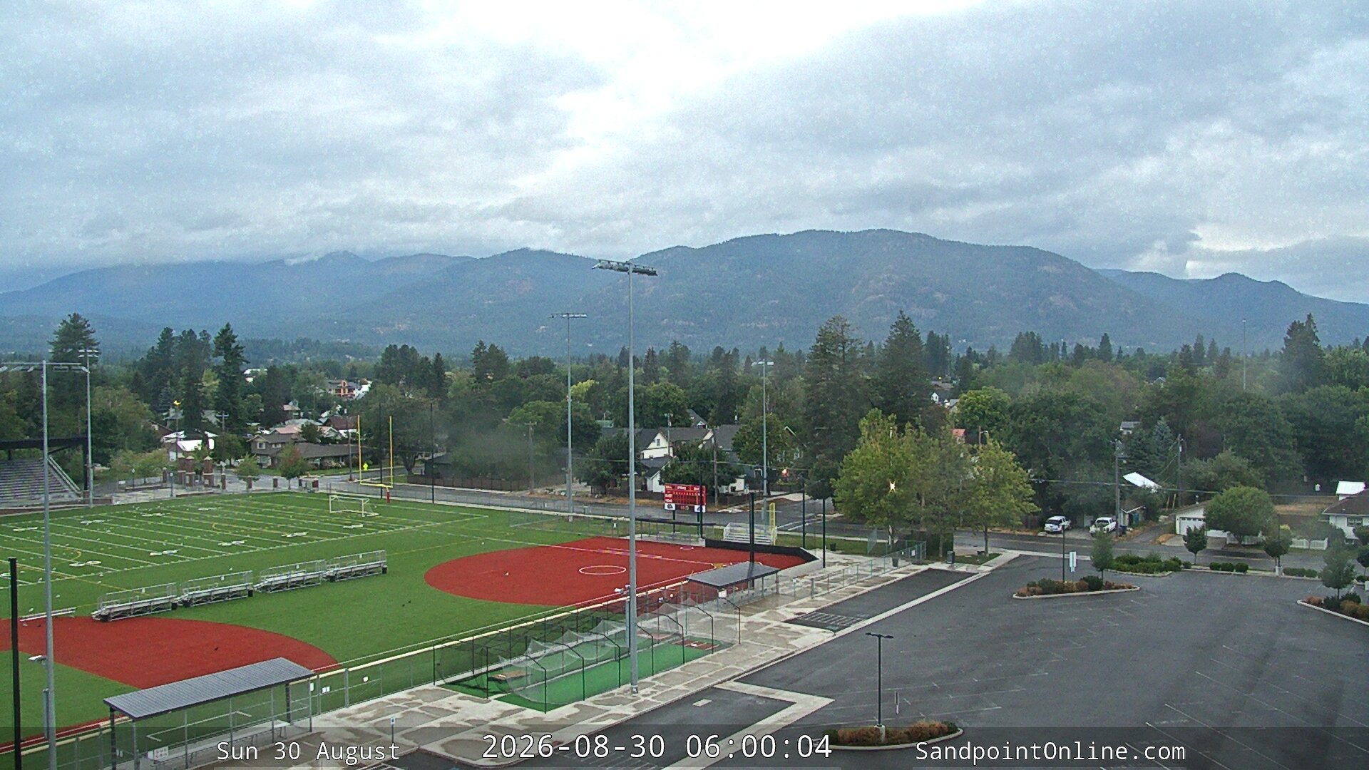 time-lapse frame, Sandpoint Online - Schweitzer Mountain webcam