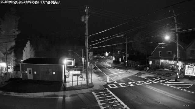 time-lapse frame, Downtown Inlet, NY webcam