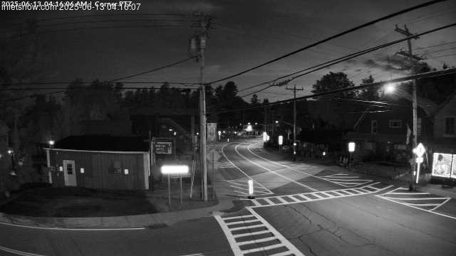 time-lapse frame, Downtown Inlet, NY webcam