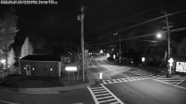 time-lapse frame, Downtown Inlet, NY webcam