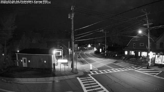 time-lapse frame, Downtown Inlet, NY webcam