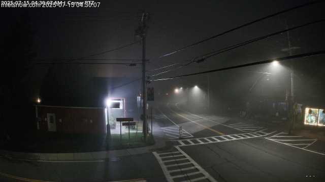 time-lapse frame, Downtown Inlet, NY webcam