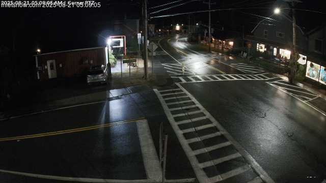 time-lapse frame, Downtown Inlet, NY webcam