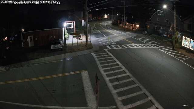 time-lapse frame, Downtown Inlet, NY webcam