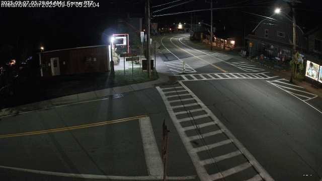 time-lapse frame, Downtown Inlet, NY webcam