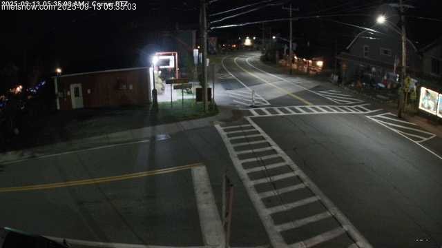 time-lapse frame, Downtown Inlet, NY webcam