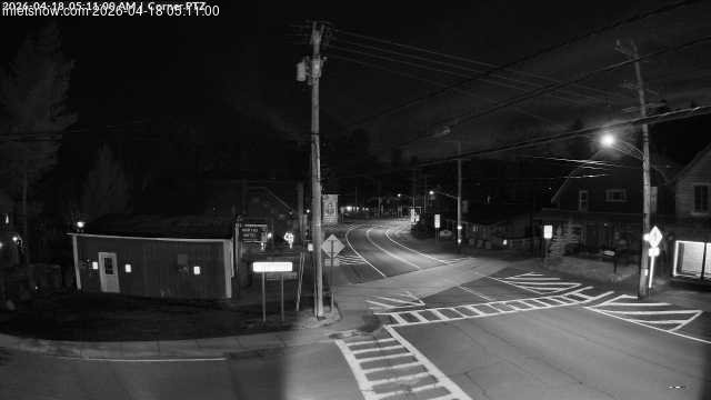 time-lapse frame, Downtown Inlet, NY webcam