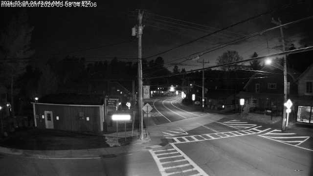time-lapse frame, Downtown Inlet, NY webcam