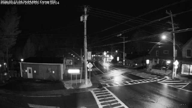 time-lapse frame, Downtown Inlet, NY webcam