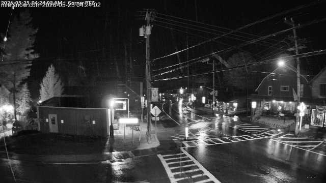 time-lapse frame, Downtown Inlet, NY webcam