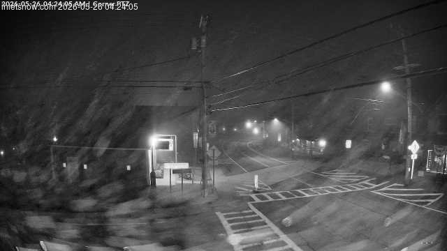 time-lapse frame, Downtown Inlet, NY webcam