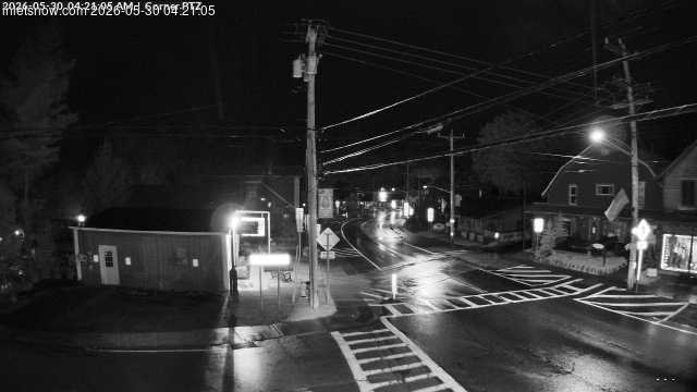 time-lapse frame, Downtown Inlet, NY webcam