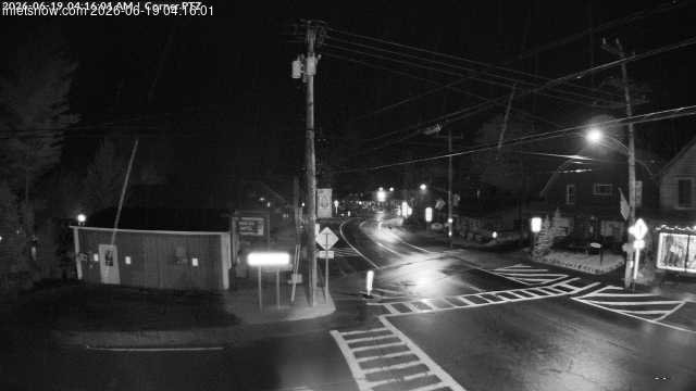 time-lapse frame, Downtown Inlet, NY webcam