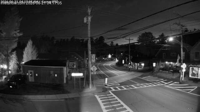 time-lapse frame, Downtown Inlet, NY webcam