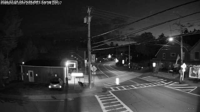 time-lapse frame, Downtown Inlet, NY webcam