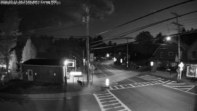 time-lapse frame, Downtown Inlet, NY webcam