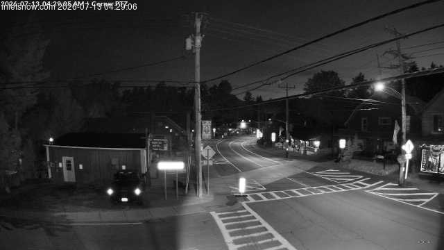time-lapse frame, Downtown Inlet, NY webcam