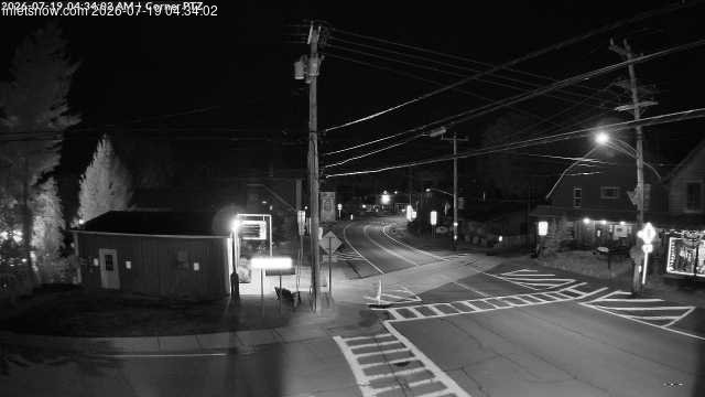 time-lapse frame, Downtown Inlet, NY webcam