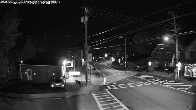 time-lapse frame, Downtown Inlet, NY webcam