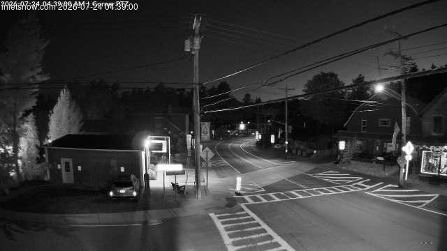 time-lapse frame, Downtown Inlet, NY webcam