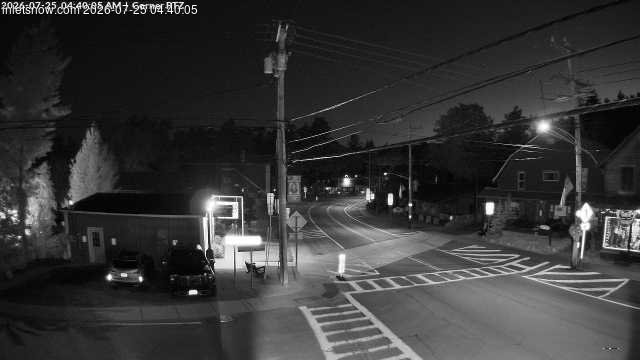 time-lapse frame, Downtown Inlet, NY webcam
