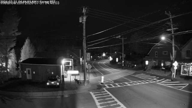 time-lapse frame, Downtown Inlet, NY webcam