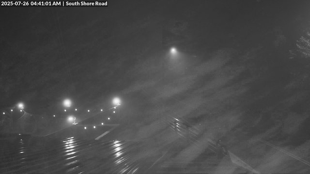 time-lapse frame, South Shore Rd, Inlet, NY webcam