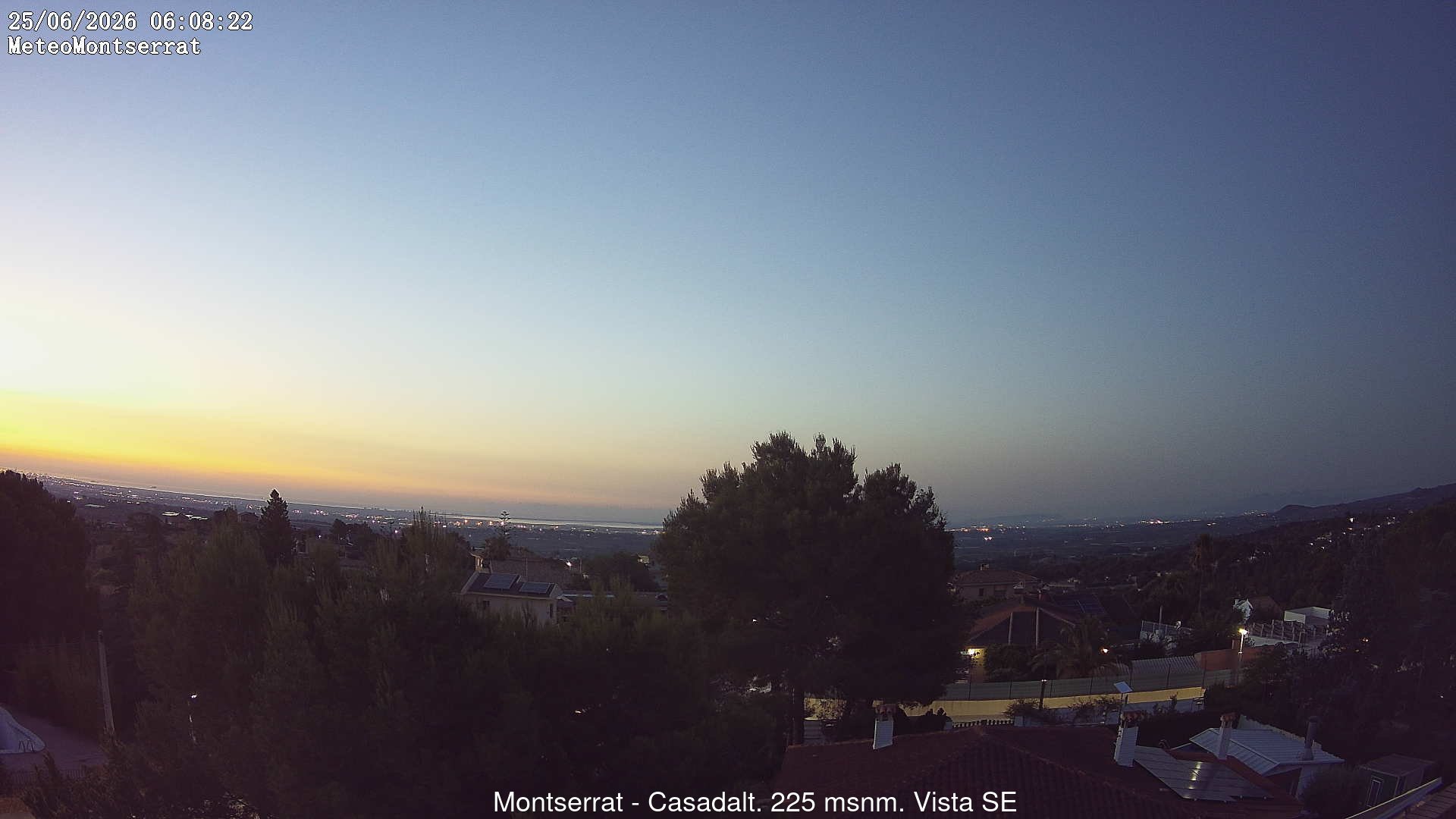 time-lapse frame, Montserrat - Casadalt (Valencia - Spain) webcam
