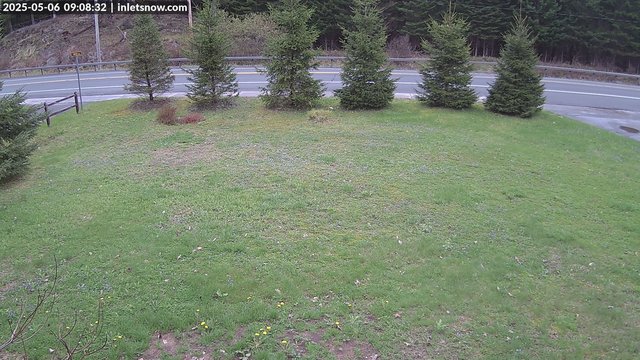 time-lapse frame, InletSnow.com webcam