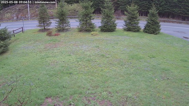 time-lapse frame, InletSnow.com webcam