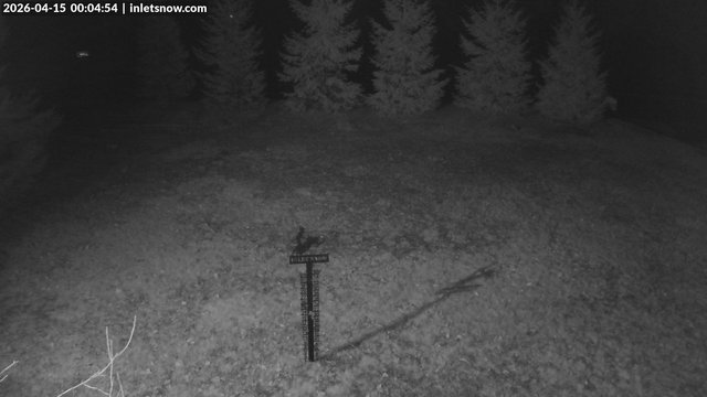 time-lapse frame, InletSnow.com webcam