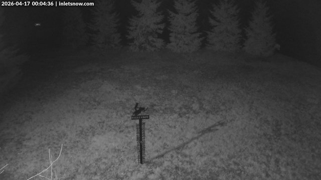 time-lapse frame, InletSnow.com webcam