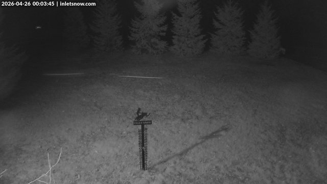 time-lapse frame, InletSnow.com webcam