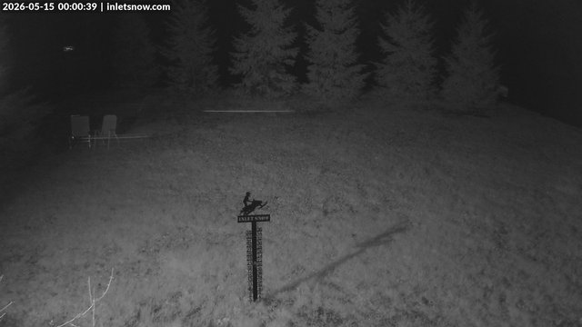 time-lapse frame, InletSnow.com webcam