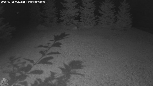 time-lapse frame, InletSnow.com webcam