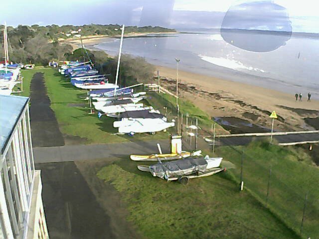 time-lapse frame, Cowes Yacht Club - West webcam