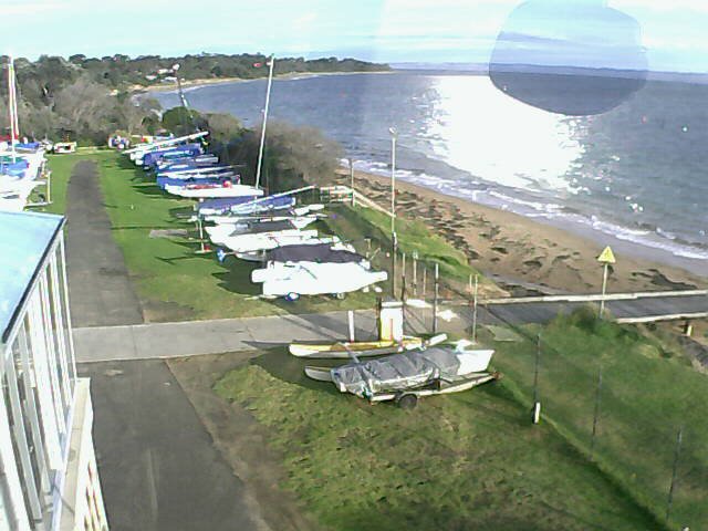 time-lapse frame, Cowes Yacht Club - West webcam