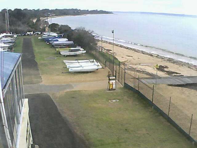 time-lapse frame, Cowes Yacht Club - West webcam