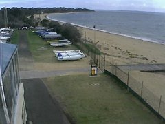 view from Cowes Yacht Club - West on 2025-07-16