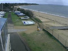 view from Cowes Yacht Club - West on 2025-08-31
