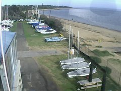 view from Cowes Yacht Club - West on 2026-04-19