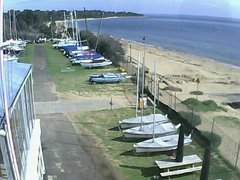 view from Cowes Yacht Club - West on 2026-04-19