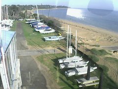 view from Cowes Yacht Club - West on 2026-04-30