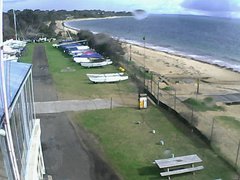 view from Cowes Yacht Club - West on 2026-07-30