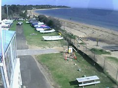 view from Cowes Yacht Club - West on 2026-08-23